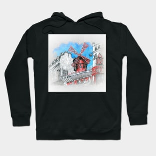 Copy of Watercolor sketch of Wurzburg Hoodie